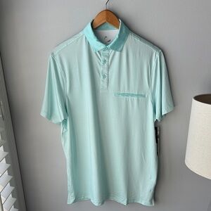 NWT HEAD Golf Polo in Ocean‎ White